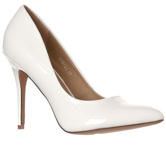 White patent heels. - Picture 2 of 3